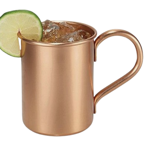Tazas Clásicas de Cobre para Moscow Mule, Acabado Pulido, Tazas Sencillas para Cerveza, Vino, Champán y Otras Bebidas, con Asa, Precio Bajo - Product Image 3