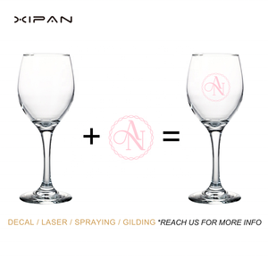 Calice <span class=keywords><strong>e</strong></span> Decanter di vetro di cristallo di lusso personalizzati eleganti bicchieri da vino per servire Champagne - Product Image 4