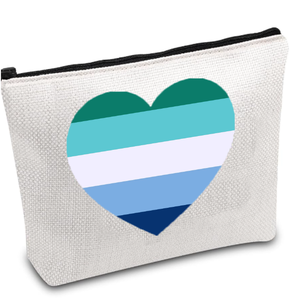 Hombre Gay (Diseño del Arco Iris) Pride Rainbow Zipper Monedero LGBTQ Pride Flag Flat Zipper Pouch Maquillaje <span class=keywords><strong>Bolsa</strong></span> - Product Image 5