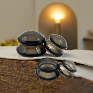 Kit de Ventosas Personalizado de Silicona para Masaje, Terapia de Succión al Vacío, Juego de Ventosas para Masaje con Ventosas - Product Image 2