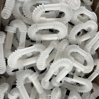 Tuyaux flexibles en plastique HDPE/PE certifiés ISO pour jerricans d'essence de marque TJ, avec bec de 38 mm, vente en gros, directement de l'usine du Jiangsu