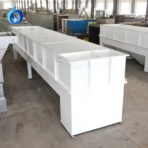 Waste Water Clarifier Solid-Liquid Separator Inclined Plate Lamella Conical Clarifier Settling Tank River Water