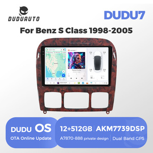 Duduauto เครื่องเล่นวิทยุมัลติมีเดียสำหรับรถยนต์ Mercedes <span class=keywords><strong>Benz</strong></span> S คลาส W220 S280 S320 S350 <span class=keywords><strong>S500</strong></span> S430 S600 AMG 1998-2005 - Product Image 4