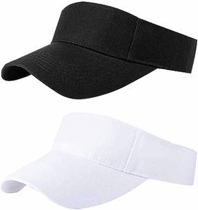 Gorras de Visera Ajustables con Protección UV, 100% Algodón, para Deportes al Aire Libre, Golf, Correr, Fiestas y Viajes - Unisex - Product Image 1