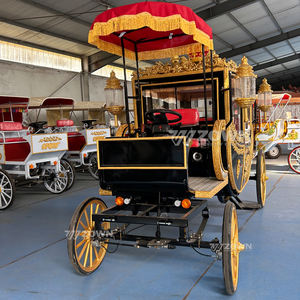 Transport de fête de mariage à 4 roues à cheval royal de meilleure qualité pour 4-6 personnes - Product Image 5
