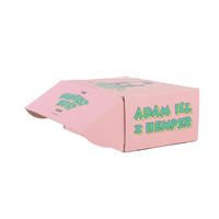 Caja de papel plegable con dibujos animados para pequeños regalos o paquetes de cosméticos