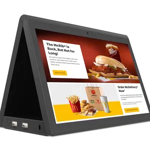 10,1 "двойной рекламный цифровой планшет дисплей Android 8,1 емкостный сенсорный двухсторонний экран планшетный ПК