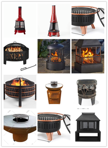 Barbecue Brasero de qualité supérieure Barbecue extérieur en acier corten au charbon de bois pour le jardin - Product Image 5