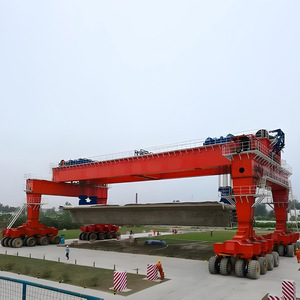 Электрический козловой кран с двигателем и редуктором для строительства мостов и инфраструктурных проектов, вылет 38 м - Product Image 2