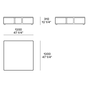 Mesa Auxiliar Moderna de Acero Inoxidable, Mesa de Centro de Lujo para Sala de Estar, Muebles de Diseño Italiano, Mesa de Cóctel Cuadrada - Product Image 6