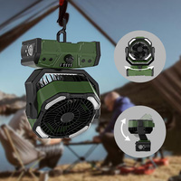 Ventilateur de camping rechargeable à double moteur 30000mAh Ventilateur de table numérique intelligent à vitesse constante Ventilateur de bureau USB portable pour l'extérieur