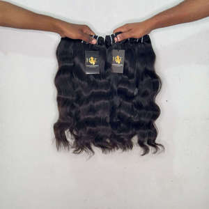 ช่อผมมนุษย์สำหรับต่อผมผมมนุษย์ผมลอนตรง - Product Image 1