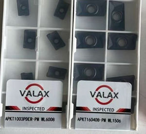 Valax Original APKT160408 CNC <b>Lathe</b> Carbide Inserts Customizable Turning <b>Tools</b> with OEM Support CVD PVD Coated HRC83 Hardness - Product Image 2