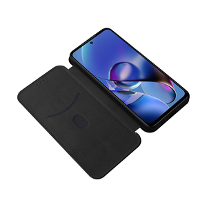 ขายร้อนคาร์บอนไฟเบอร์หนัง PU กระเป๋าสตางค์เคสโทรศัพท์สําหรับ Moto G54 5G - Product Image 2