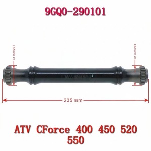 Arbre central avant 9GQ0-290101 pour CFMoto 550cc ATV CF400ATR 400ATR-L 400AU 400AU-L 400AU-B 500AU-7L 500AU-7S <span class=keywords><strong>CForce</strong></span> 450 500 <span class=keywords><strong>520</strong></span> - Product Image 1