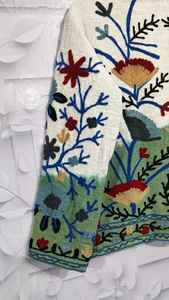 Chaqueta suzani tie dye tnt, chaqueta larga suzani para mujer, estilo bohemio, gitano, crewel, ideal para primavera, festivales, regalo especial. - Product Image 2