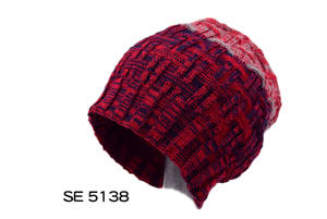 Bonnet de ski épais et chaud en tricot unisexe avec logo personnalisé brodé en 3D 100% acrylique chiné à la mode Design personnalisé - Product Image 4