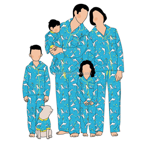 Conjunto de <span class=keywords><strong>pijamas</strong></span> navideños para mujer, ropa familiar a juego con impresión divertida personalizada al por mayor - Product Image 2
