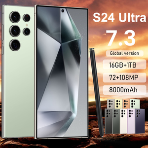 S24 Ultra Meilleur prix en stock Entrepôt américain Téléphone <span class=keywords><strong>mobile</strong></span> 4G Double SIM Batterie grande capacité Expédition rapide Produits en stock - Product Image 2
