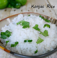 Wholesale Chinese OEM White Gluten Free Natural Low Carbohydrate Instant Konjac Wet Rice Diet Shirataki Rice 270g for Adults