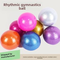 Ballon de gymnastique artistique 15cm 18cm en PVC écologique, surface mate antidérapante, épaissi, anti-explosion, pour yoga