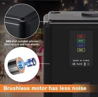 Machine à Effet Scénique Portable 350W avec Télécommande Sans Fil DMX512 pour Feux d'Artifice Étincelants, Idéale pour DJ, Discothèques, Spectacles et Événements