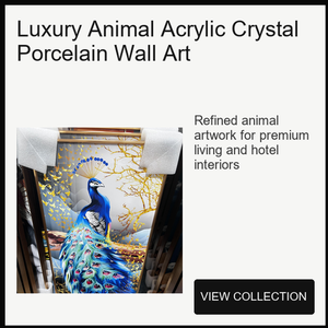 Arte Mural Contemporáneo con Estampado Animal para Decoración de <span class=keywords><strong>Interiores</strong></span> de Hogares y Hoteles, Colecciones de Decoración al por Mayor y Menor - Product Image 6