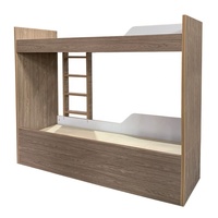 Lit superposé en bois pour chambre à coucher, sur mesure par le fabricant, style marin, double étage