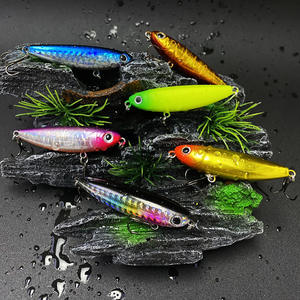 Vente en gros 60mm/6g plastique dur bar <span class=keywords><strong>brochet</strong></span> flottant <span class=keywords><strong>petit</strong></span> crayon leurre longue coulée pêche en eau douce - Product Image 4