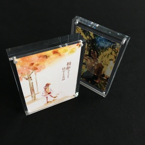 <span class=keywords><strong>Acrylic</strong></span> đôi mặt khung ảnh <span class=keywords><strong>plexiglass</strong></span> từ hình ảnh khối khung trong suốt của tôi <span class=keywords><strong>Acrylic</strong></span> lễ hội Quà Tặng <span class=keywords><strong>4</strong></span>*6 5*7 nam châm - Product Image 5