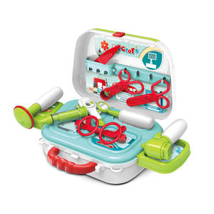 Kit de <span class=keywords><strong>docteur</strong></span> pour enfants, ensemble de jouets médicaux pour jouer à faire semblant, avec jeu de rôle de <span class=keywords><strong>docteur</strong></span> et mallette de transport - Product Image 6