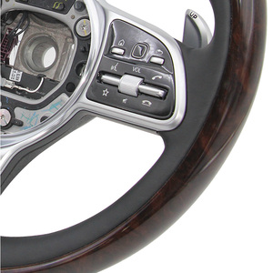 Volante OEM de Madera de Durazno para <span class=keywords><strong>Mercedes</strong></span> Benz AMG W204 W212 W213 W219 E53 E250 A45 <span class=keywords><strong>GLE</strong></span> 53 GLC200 - Product Image 6
