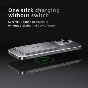 Chargeur portable ultra-fin Magsafered 10000mAh, charge rapide PD <span class=keywords><strong>20W</strong></span>, batterie Li-polymère sans fil, banque d'alimentation avec support magnétique - Product Image 4