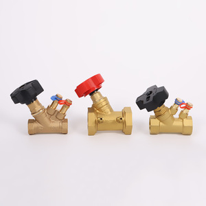Manually Controlled Brass Static Regulating Balance <b>Valve</b> Digitally Locked Flow Regulating <b>Control</b> <b>Valve</b> - Product Image 3