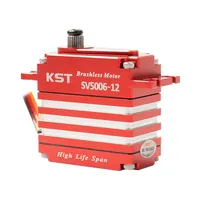 Servo Digital Estándar de Metal sin Escobillas KST SV5006-12, 55kg.cm, 0.063 Segundos, 60 Shv, 4 Polos, para Coche y Robot de Control Remoto