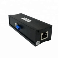 Protector contra Sobretensiones RJ45 Gigabit PoE CAT6 48V, SPD para Redes, Supresor de Picos para Riel DIN, para Puntos de Acceso Inalámbricos