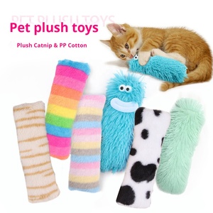 Venta al por mayor de juguetes de hierba gatera, cojines de felpa para gatos y juguetes con hierba para gatos para masticar y moler los dientes del fabricante - Product Image 2
