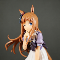 Figura Coleccionable de PVC y ABS del Uniforme Escolar de Umamusume Pretty Derby Grass Wonder, Oficialmente Licenciada, para Fans del Anime