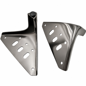 Base per Divano a Y Nera da 4 Pollici (100mm), Gamba in Metallo Moderna per Mobili, Hardware di Alta Qualità con Finitura Lucida - Product Image 4