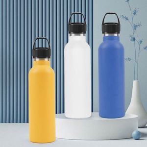 Bouteille d'eau isotherme en acier inoxydable de 500 ml, écologique, pour boissons chaudes et froides, idéale pour les voyages (vente en gros) - Product Image 1