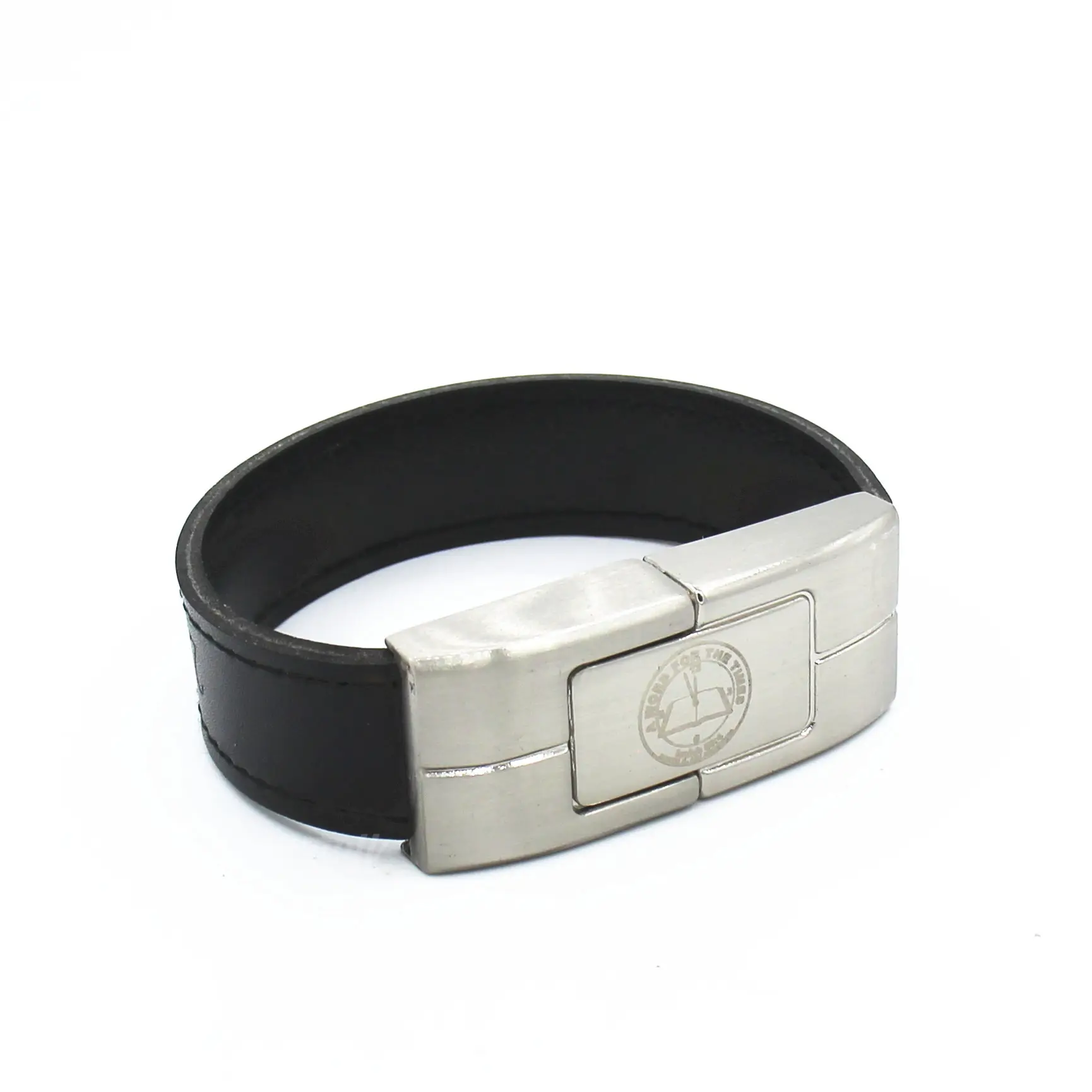 Hot Verkoop Fabriek Direct Selling Armband Usb Flash Drive Carry Case Merk Custom Lederen Kan Worden Gedrukt Logo