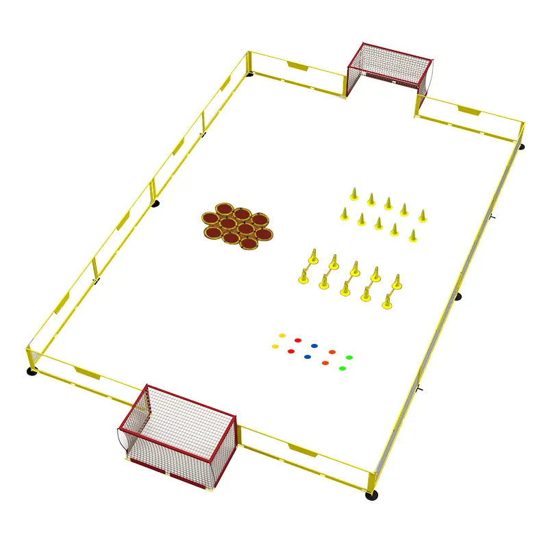 2023 nouveaux produits cage de terrain de football pour enfants Football Mini jeu garde-corps garde-corps extérieur pour les activités sportives