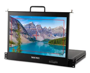 SEETEC Provision: 넓은 시야각 및 서랍 스타일의 랙 디자인을 갖춘 17.3 "IPS HD 모니터