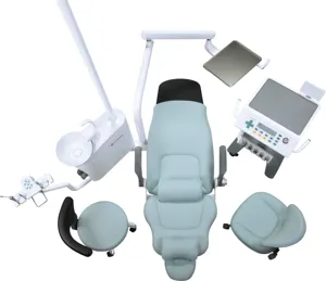 CE onaylı Implant çok işlevli dişçi sandalyesi mobil diş ünitesi/VIP klinik oda diş için