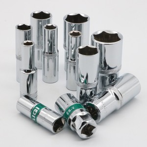 Extended <b>Socket</b> Set 28 Piece 1/2 In Chrome Vanadium Steel <b>Impact</b> <b>Socket</b> Kit For Automotive Repair And Maintenance - Product Image 2