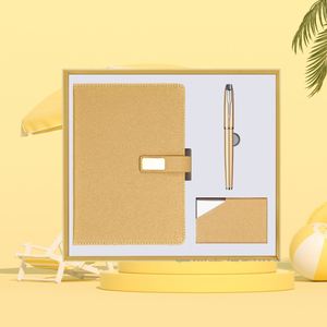Advanced Executive Office Stationery Pen+A5 <b>Notebook</b> Company Gift Men's and Women's Customized Logo Gift Set - Product Image 3