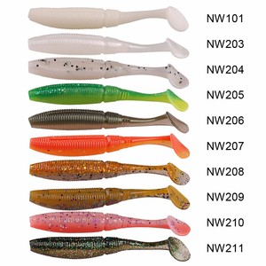NOEBY Noeby 3 pièces leurre souple appât leurre <span class=keywords><strong>de</strong></span> pêche leurre alose silicone appât T queue équipement <span class=keywords><strong>de</strong></span> pêche - Product Image 4