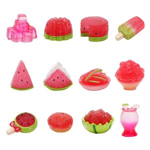 Miniature di Cibo in Resina Traslucida Assortite all'Ingrosso: Anguria, <span class=keywords><strong>Limone</strong></span>, Uva, Frutta e Dessert per Decorazioni Casa delle Bambole e Fai da Te - Product Image 5