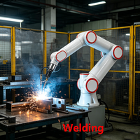 Robot collaboratif à 6 axes FR10 avec détection de collision du moteur PLC pour soudage MIG/TIG, intégration facile, usage industriel