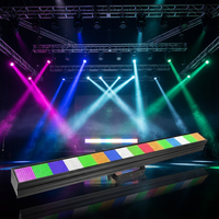 Matrice de lumière LED RGB 3-en-1 1296x0.3W IP65 DMX512 Stroboscope Flash en alliage d'aluminium CRI90 pour discothèques et bars